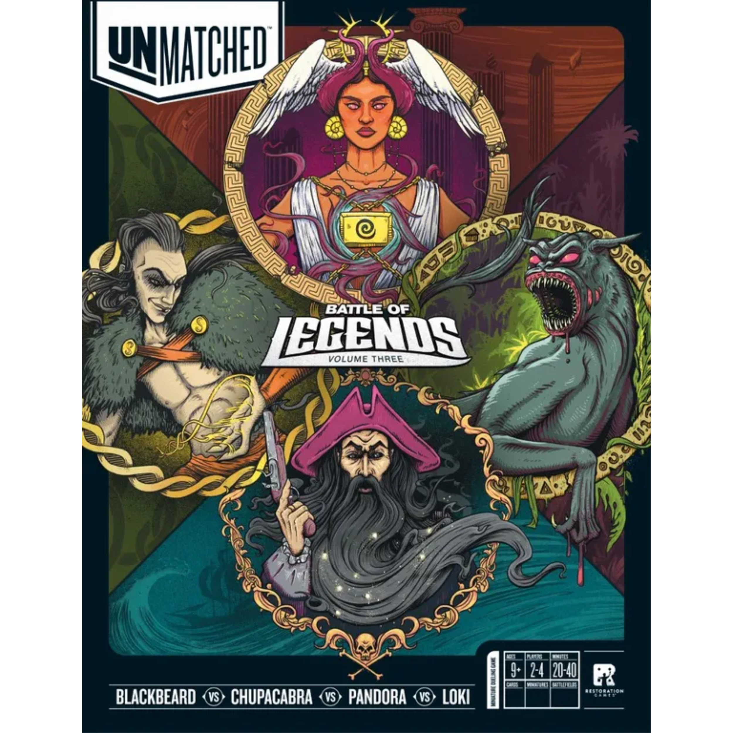 Unmatched Battles of Legend Volume 3